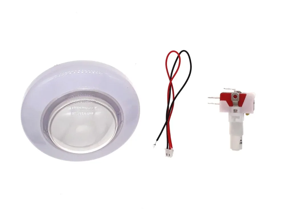 

UFO 90 мм RGB мигающий в цикле с 60 мм желтой или белой центральной подсветкой кнопка для кранового станка