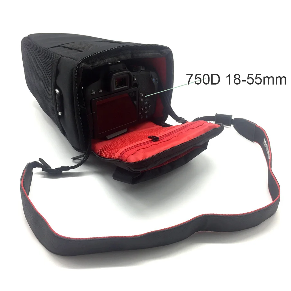 Mochila DSRL Камара сумка для Canon EOS 750D 700D 600D 650D 550D 60D 70D 1300D 760D 6D 1200D 1100D SX50 SX60 T5i |