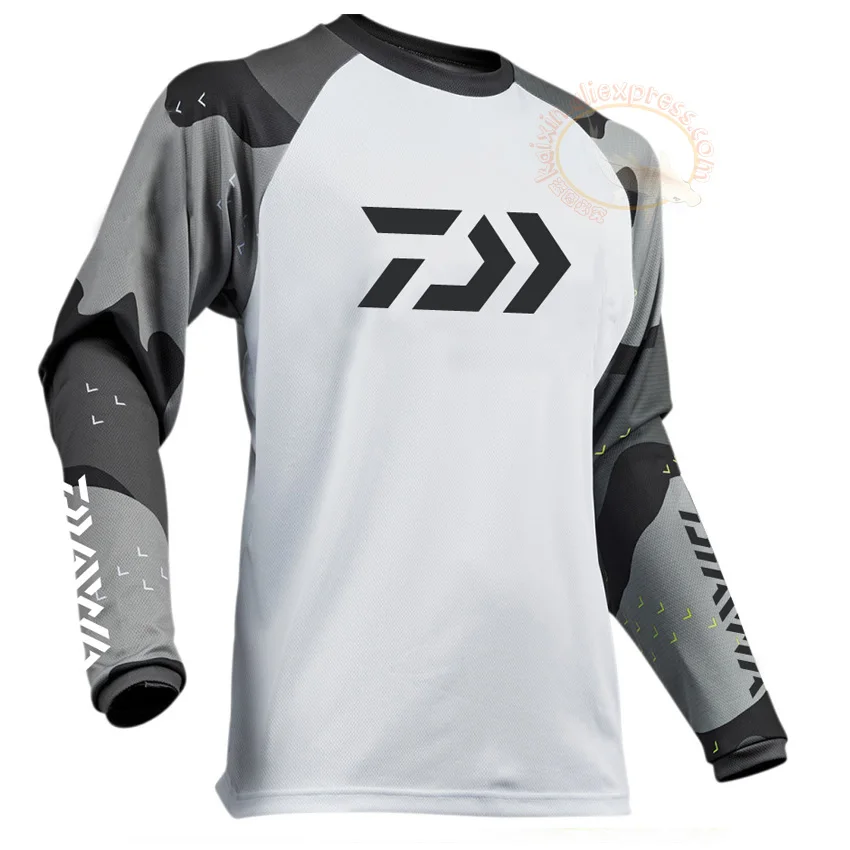 

2019 Fishing jersey Shirt Cycling Fishing Clothing Breathable Sunscreen Shirt Quick Drying UPF 50+ Long Sleeve Fishing Shirts