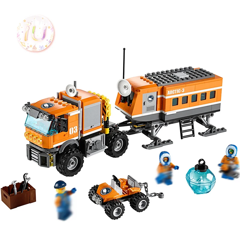 Legoings City Series The Arctic Outpost Набор строительных блоков BELA 10440 подарки на день рождения