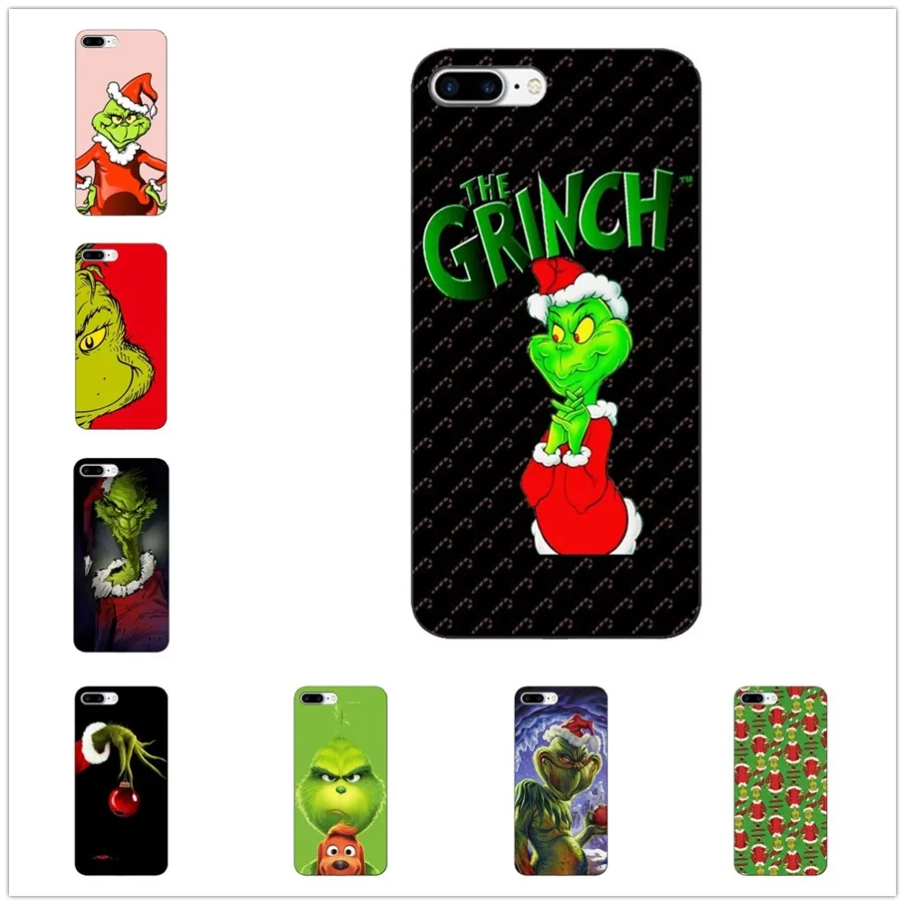 Как зеленый Monster Grinch палантин Рождественский мягкий чехол для телефона iPhone X XS MAX 6