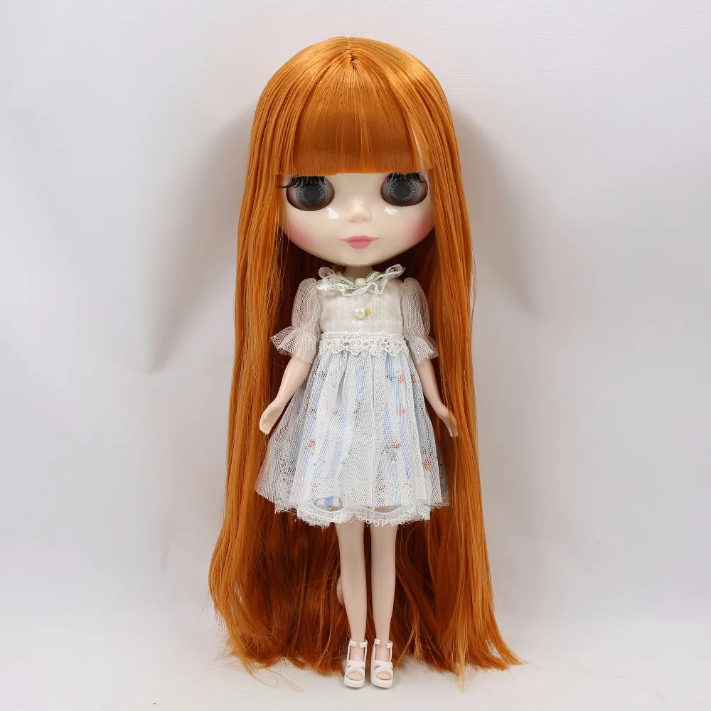Фабрика blyth кукла нормальное тело белая кожа золотисто-оранжевые волосы BL0145 1/6 30 см
