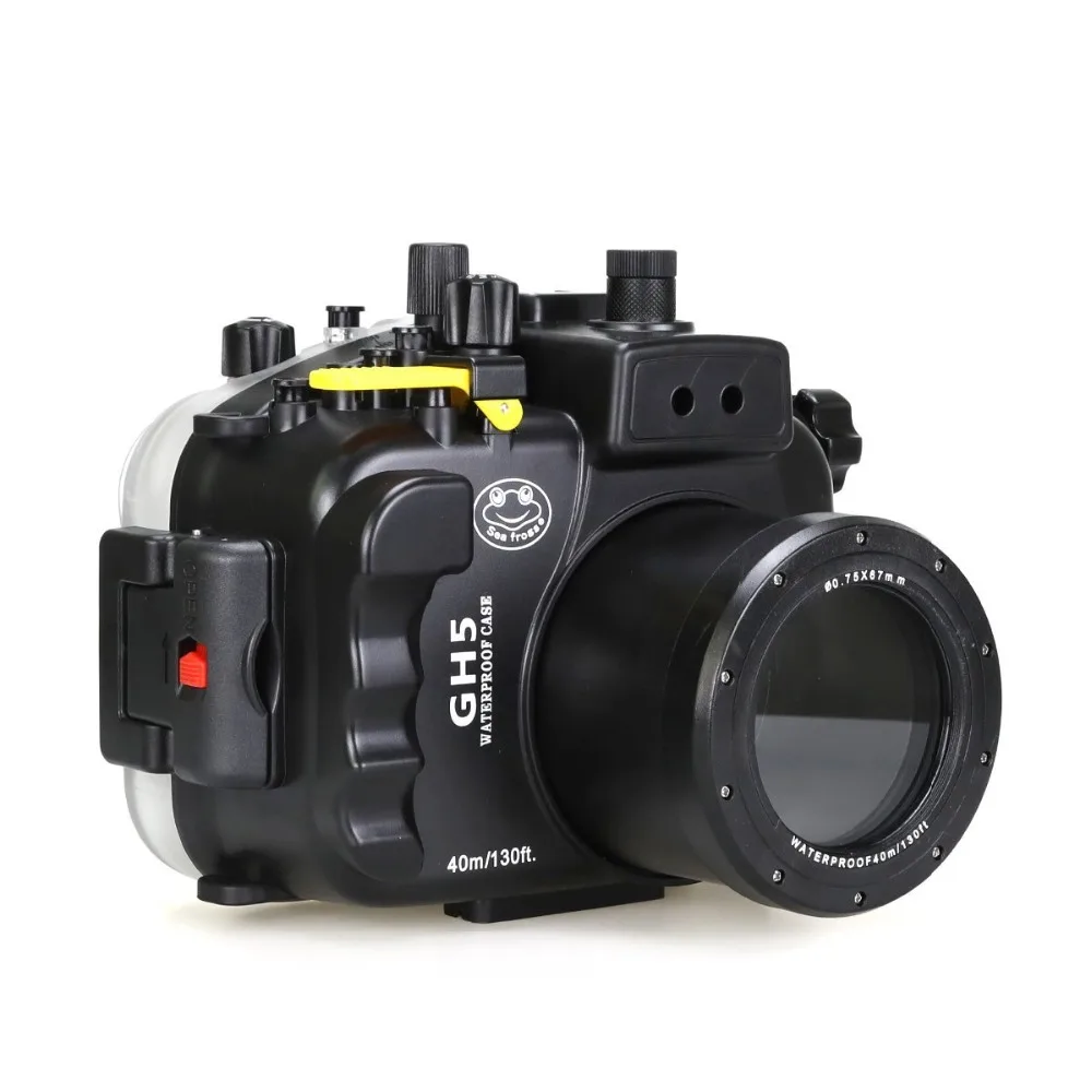 Водонепроницаемый чехол Seafrogs для подводной камеры Panasonnic GH5 40 м 130 футов |