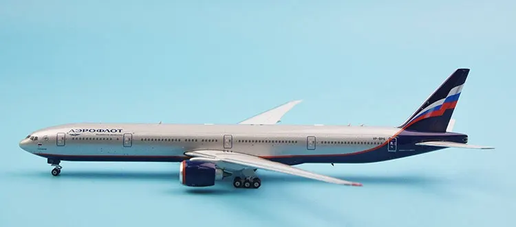 1:400 весы Аэрофлот PH11491 Boeing 777-300ER, VP-BPG русский самолета изысканный Моделирование Статический Металлическая Модель Коллекция игрушек