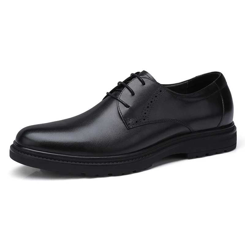 A832148760Black CAMEL/Мужская обувь в деловом стиле; повседневная обувь; офисная/Свадебная обувь из натуральной кожи в стиле ретро; английская Мужская обувь из воловьей кожи в винтажном стиле; мужская обувь - Цвет: A832148760Black