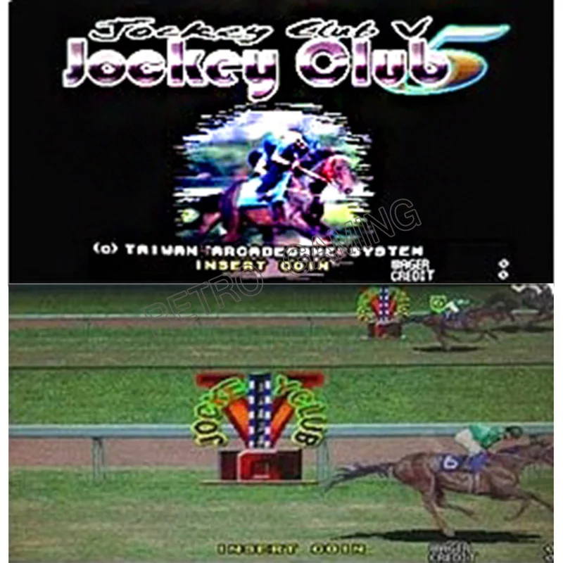 1 набор новая версия Jockey Club 5 с 2 клавиатурой/игровой доской для скачек в