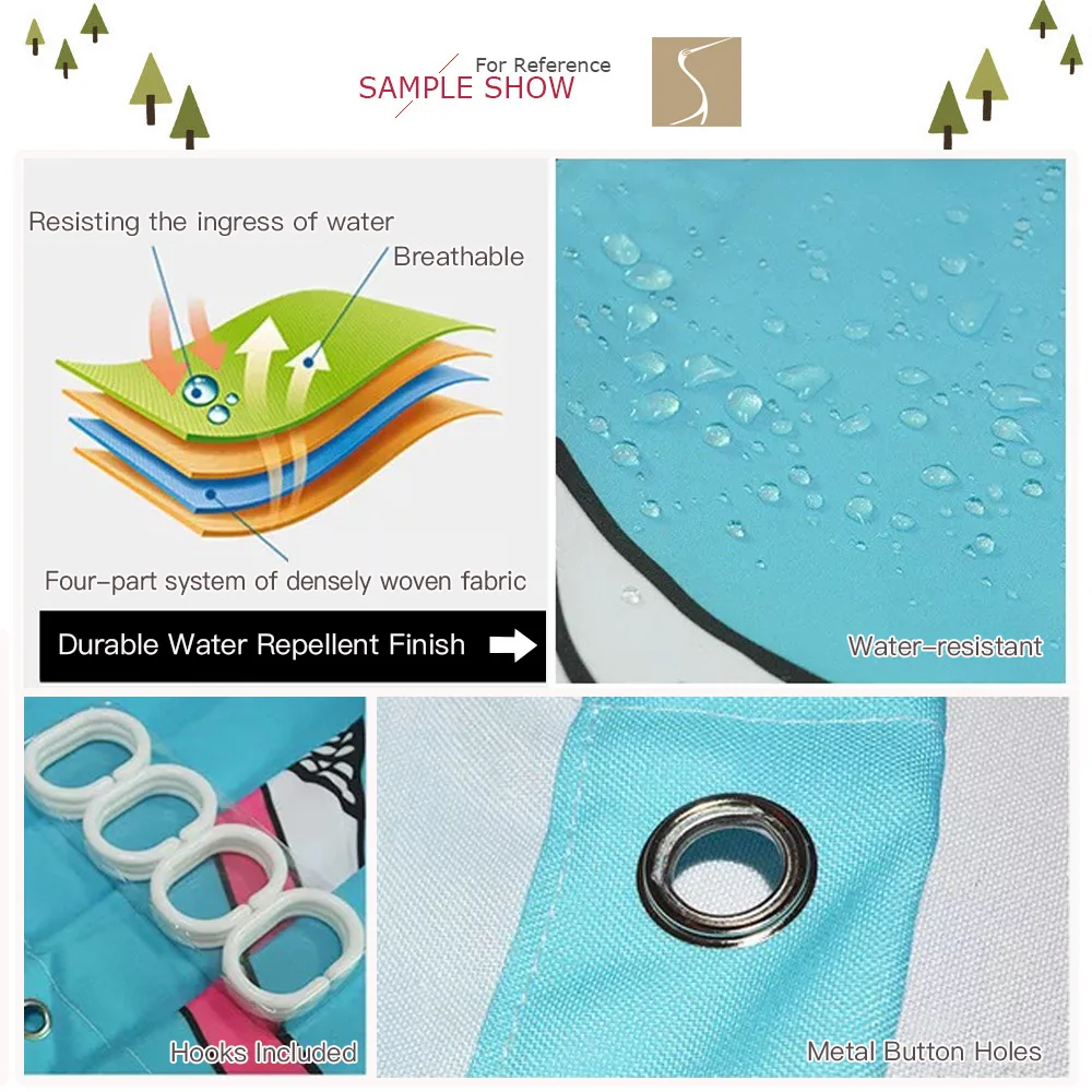 Зимний Рождественский новогодний красочный подарок геометрический синий и