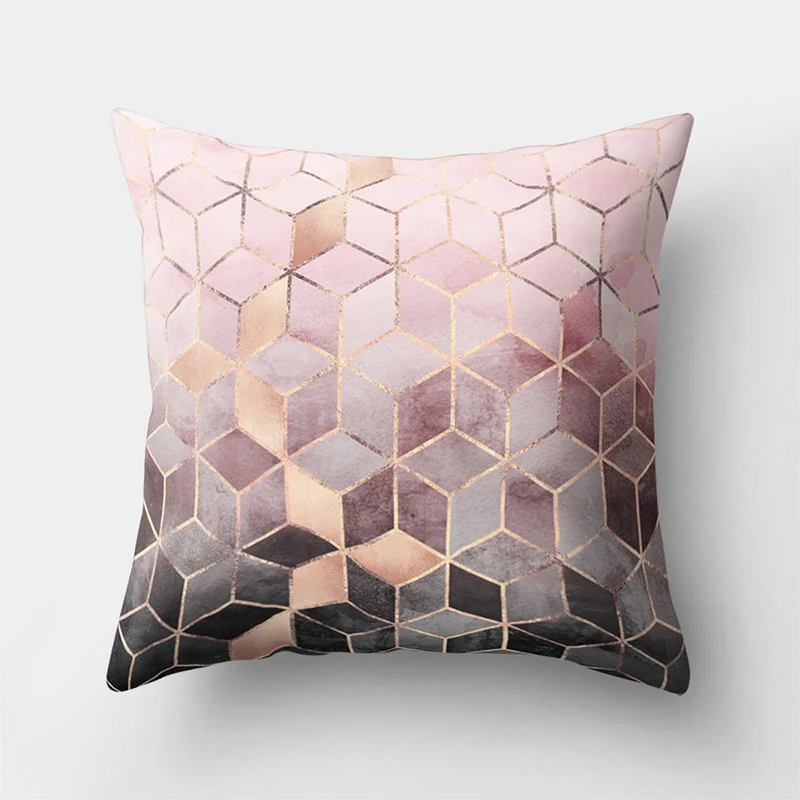BLRISUP Nordic Style Geometric Polyester Pillow Case Black And White Home Decorative Pillows Cover Digital Printed Pillowcases | Дом и сад
