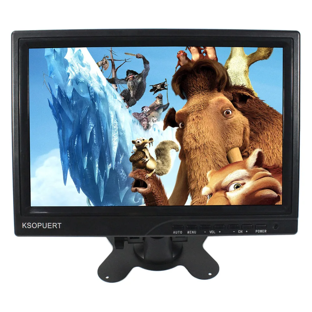 10 1 ''широкоформатный 1280X800 IPS светодиодный экран Full HD 1080P монитор с поддержкой