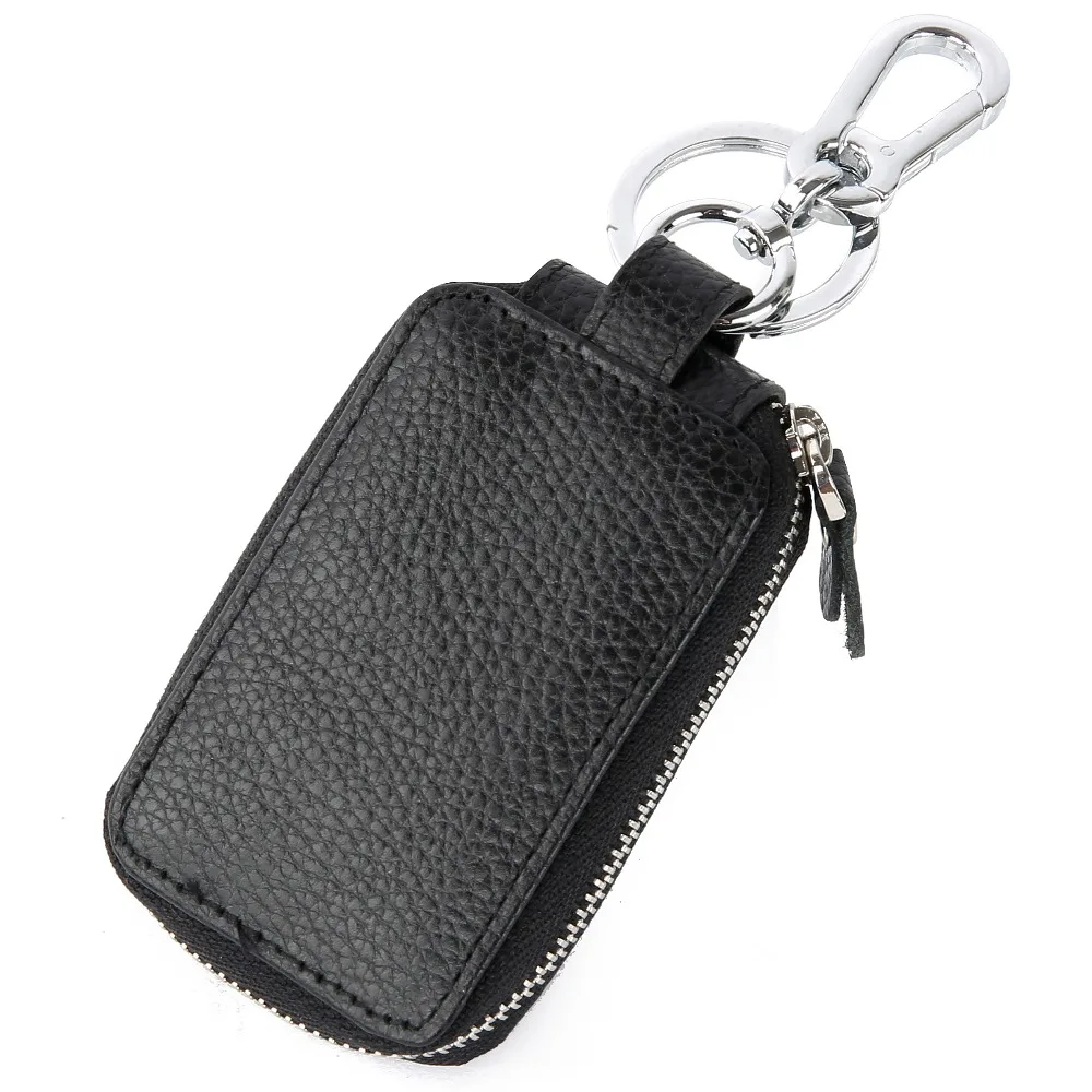 Мужской бумажник для ключей Modoker из натуральной кожи с GPS трекером Bluetooth