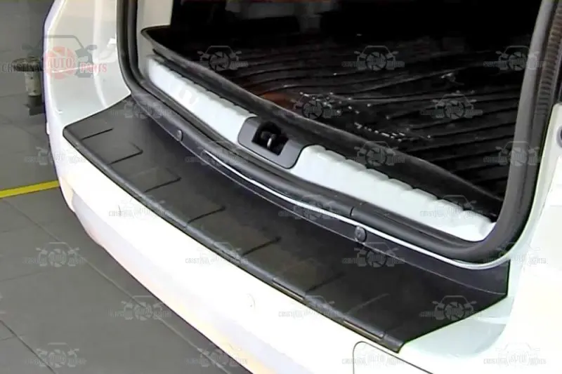 Накладка на заднюю панель бампера для Nissan Terrano 2014 2019 защитная пластина Стайлинг
