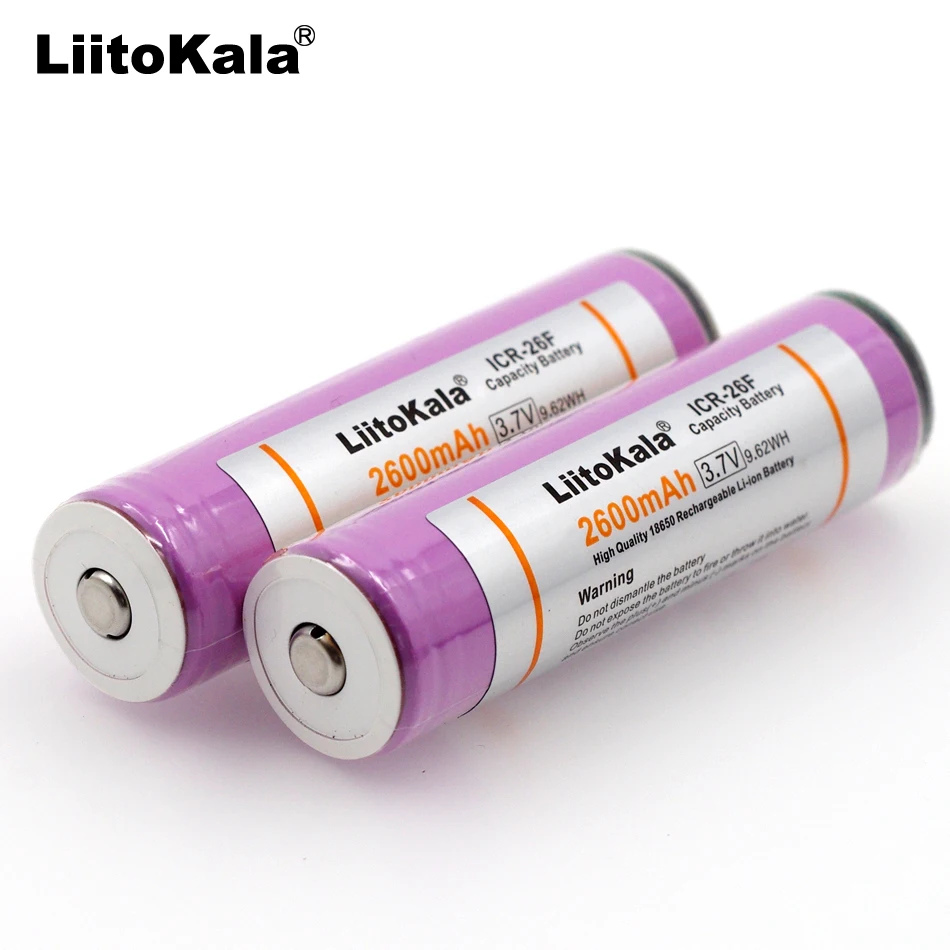 Новинка оригинальный телефон Liitoakala модель 18650 2600 мАч с защитой от перезаряжаемых