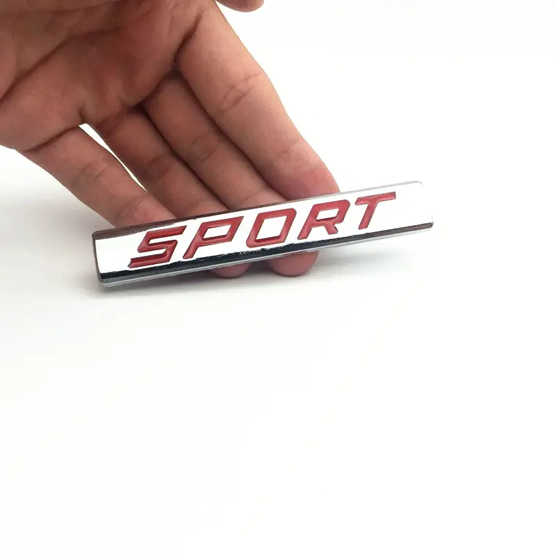 FDIK автомобильные 3D спортивные Хромированные Металлические щитки наклейки для - Фото №1