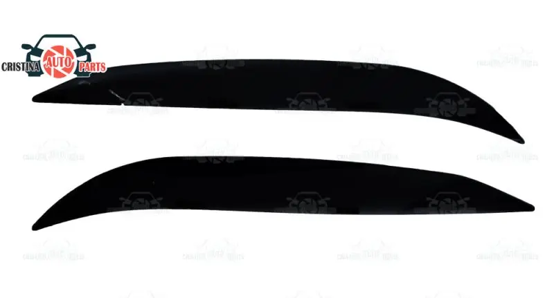 Eyebrows for Chevrolet Aveo T250 2006~2011 headlights cilia eyelash plastic moldings decoration trim car styling molding | Автомобили и