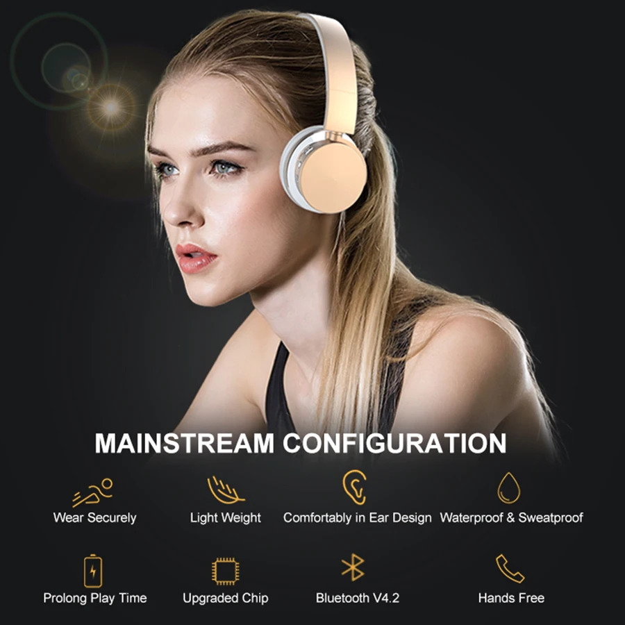 Беспроводные спортивные наушники TH-M9 Business Bluetooth-гарнитура стерео звук музыка 4 2