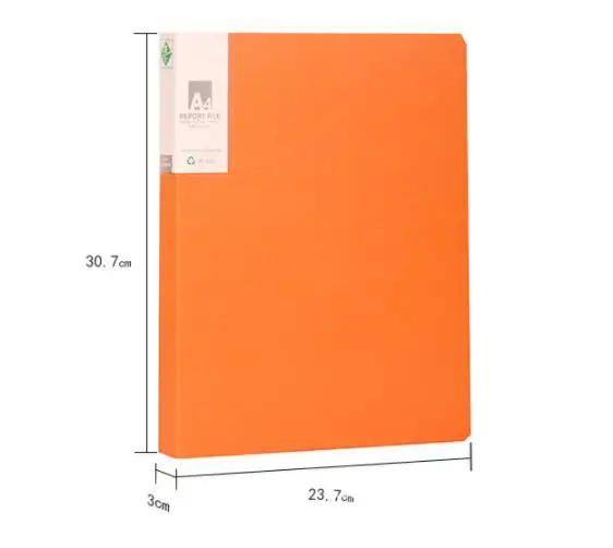 Coloffice креативный конфетный цвет A4 бумажный длинный зажим папка для офиса