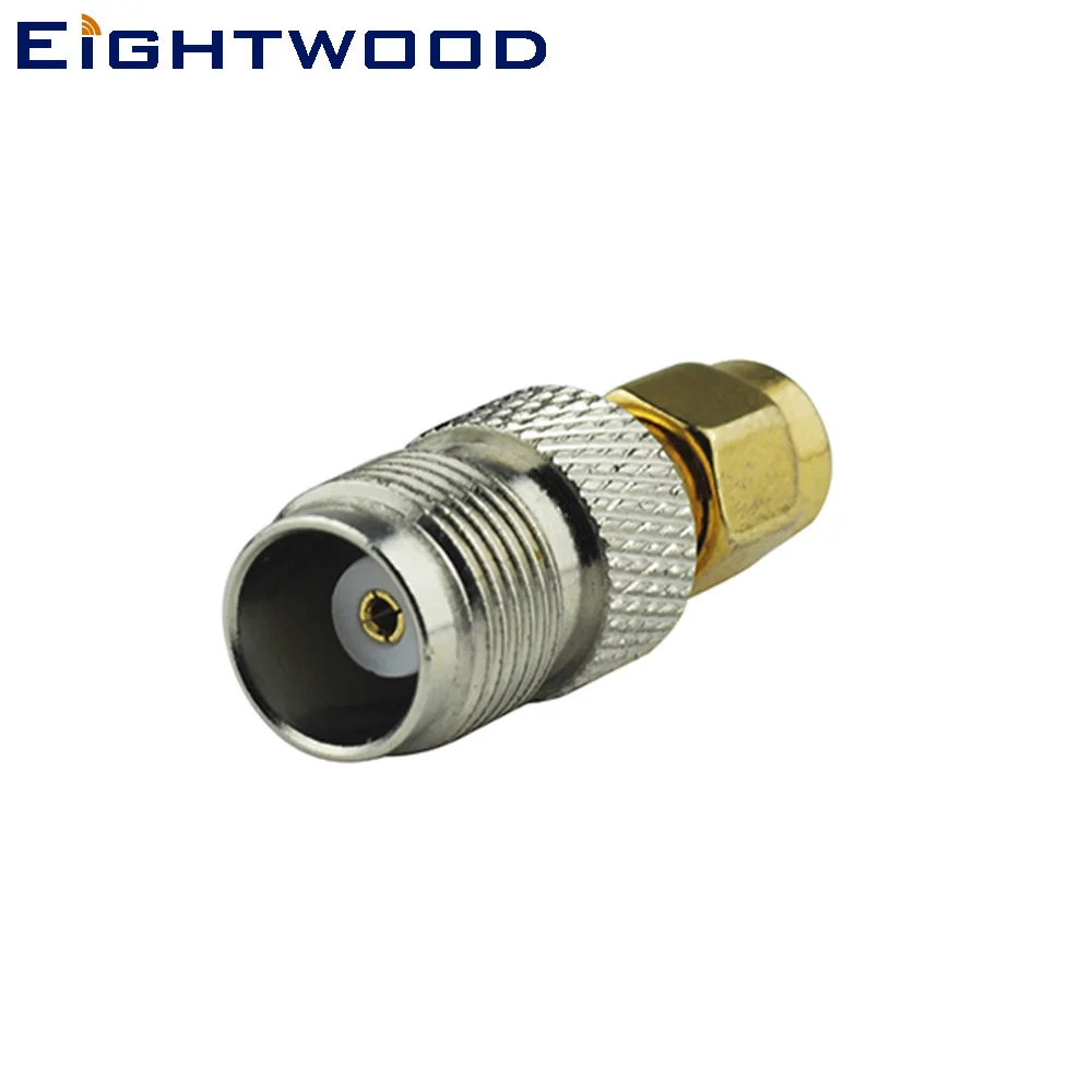 Eightwood 50 Ом SMA к TNC RF коаксиальный адаптер штекер Гнездовой разъем прямой|Кабели