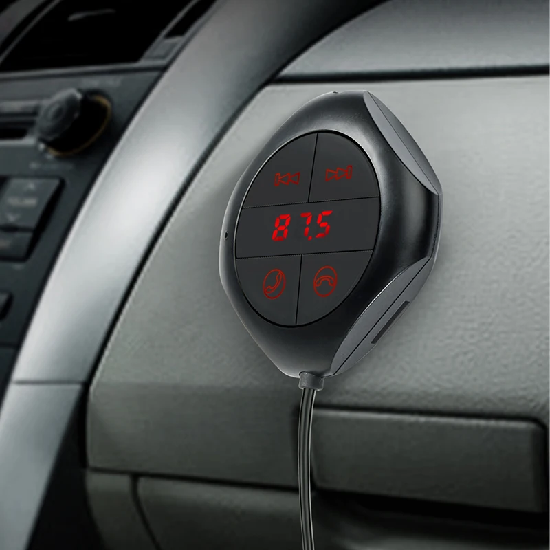 FM Transmitter Bluetooth Car Kit Q7S MP3 Player Wireless Modulator LED Display USB Charger Support TF Card For iPhone&ampAndroid |