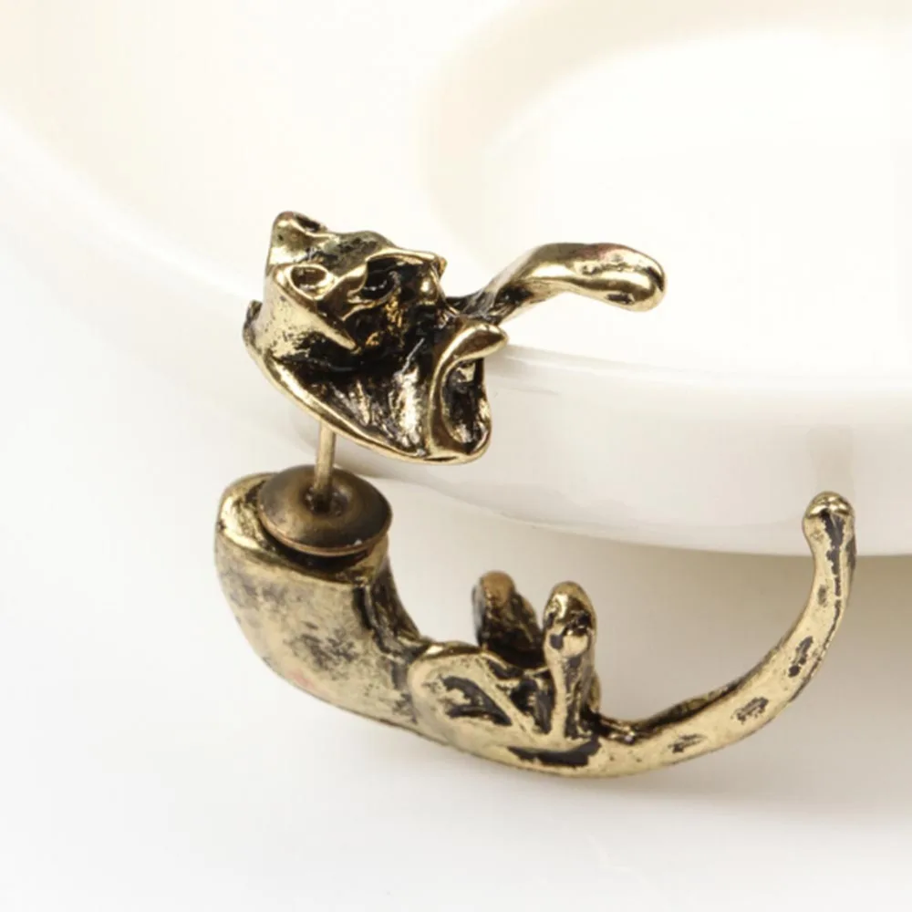 1 шт.! Серьги с длинным хвостом и леопардовым принтом для девочек мальчиков 3