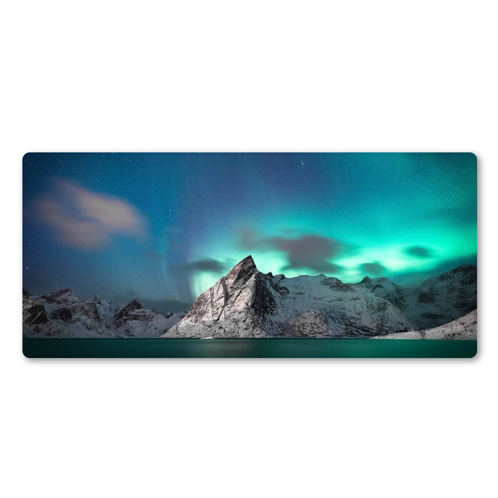 Лучший популярный красивый коврик для мыши Aurora высококачественный