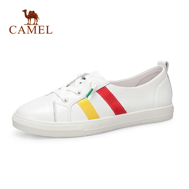 CAMEL/Новинка Модные женские повседневные тонкие туфли женская обувь из