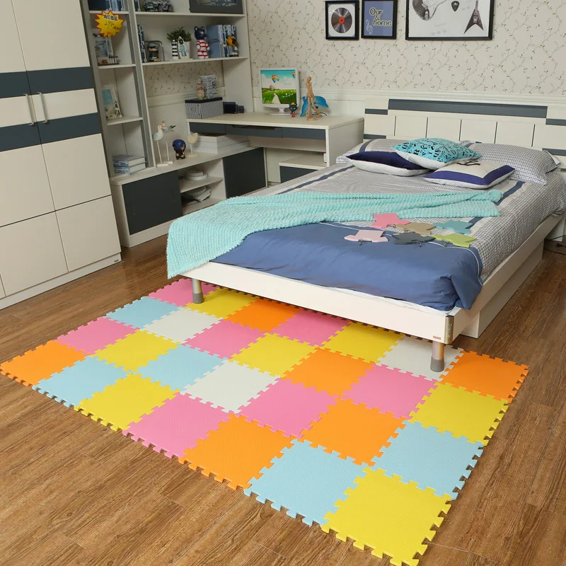 9 шт./лот детский коврик пазл из вспененного этилвинилацетата 30x30x1 см|Коврики