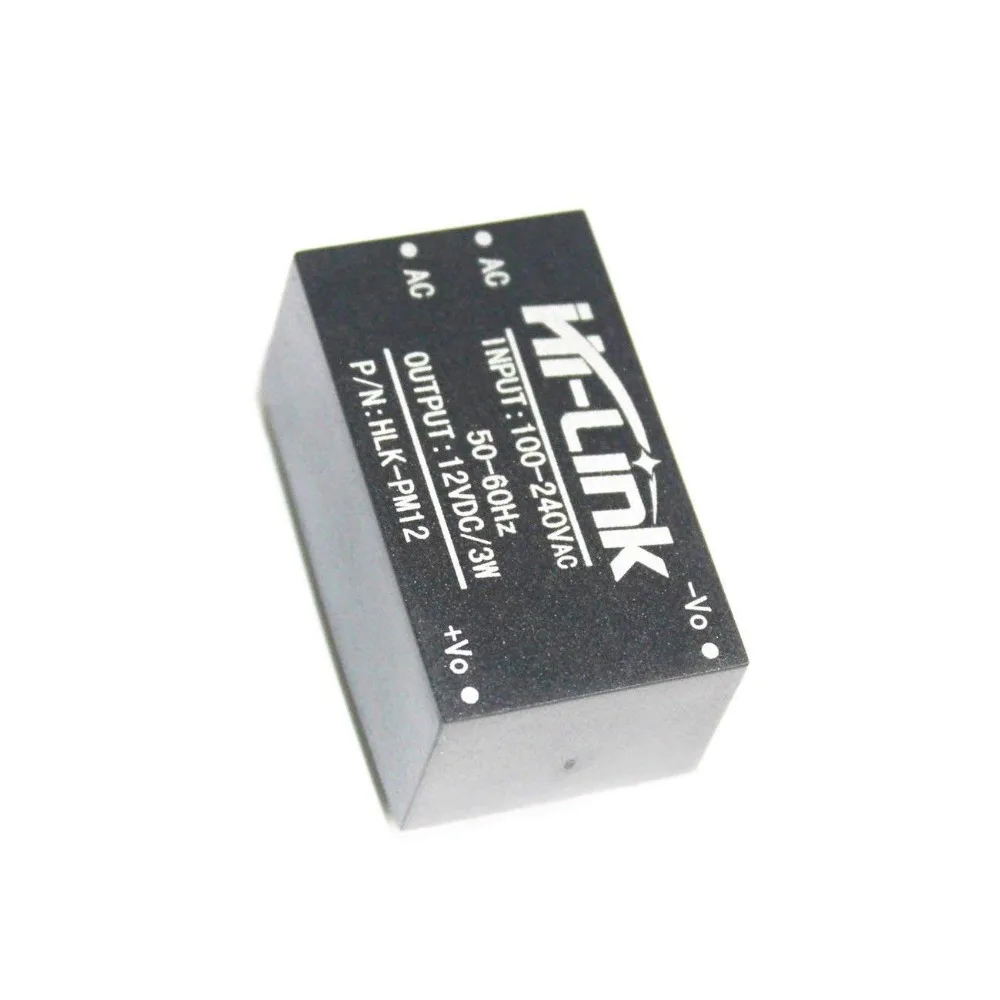 ShenzhenMaker HI LINK HLK PM12 блок питания. AC/DC изоляция 12V 3W|swit| |