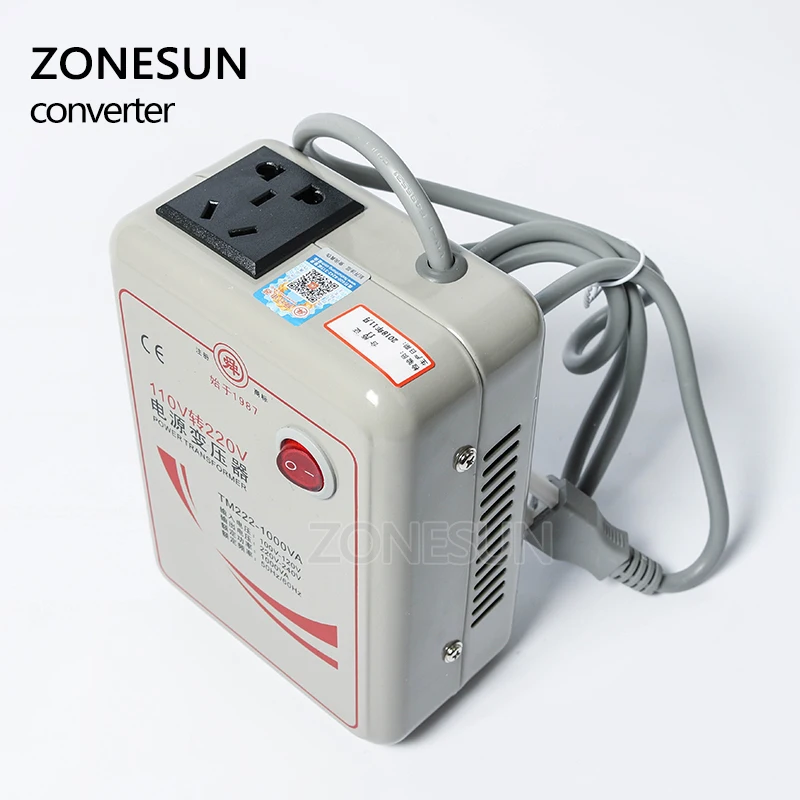 Трансформатор мощности ZONESUN 500 Вт 1000 2000 3000 220 В преобразователь напряжения 110 в для