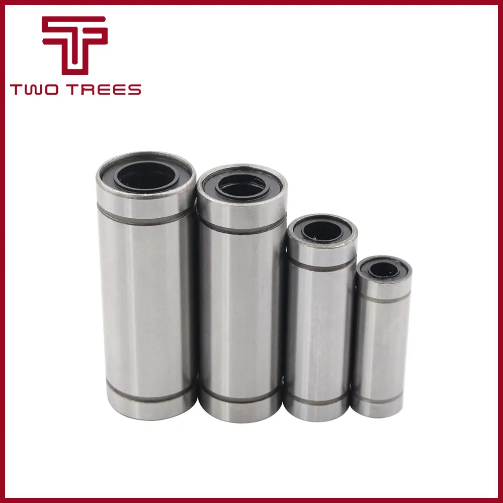 

2pcs Linear Ball Bearings LM6LUU LM8LUU LM10LUU LM12LUU 6mm Bush Bushing 3D Printers Parts For Ultimaker CNC Part Accessories