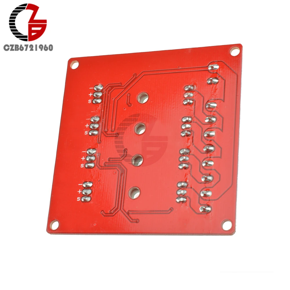 4 канальная Кнопка MOSFET IRF540 V2.0 + модуль для Arduino драйвер двигателя освещение диммер
