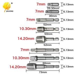 8 шт., Набор бит для дрели, из хромованадиевой стали