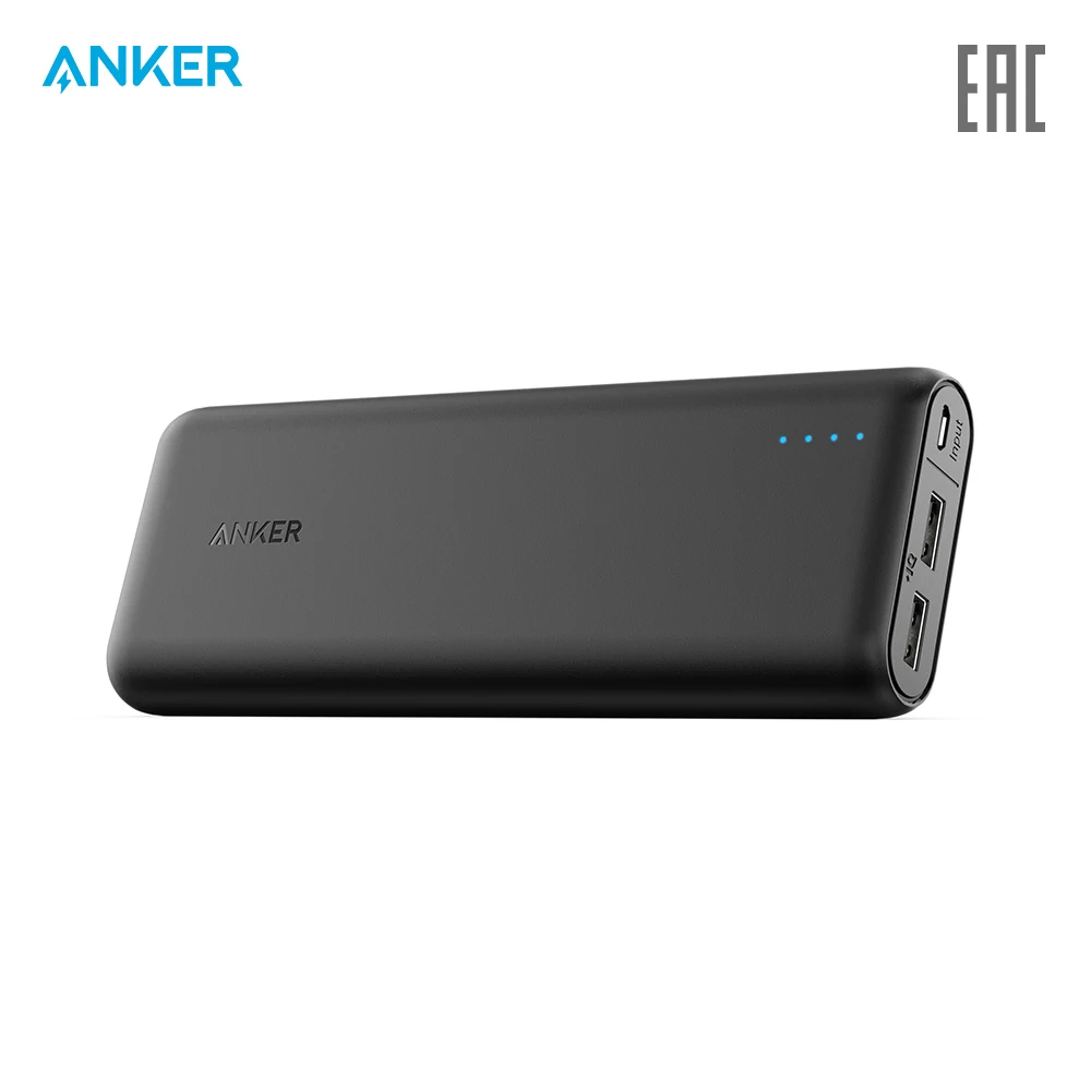 Внешний аккумулятор Anker PowerCore External Battery 20100mAh usb microUSB портативное зарядное