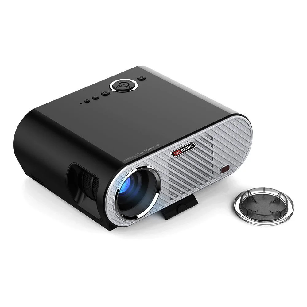 VIVIBRIGHT GP90 1080P ЖК светодиодный проектор 3200 люмен для домашнего кинотеатра 1920x1080