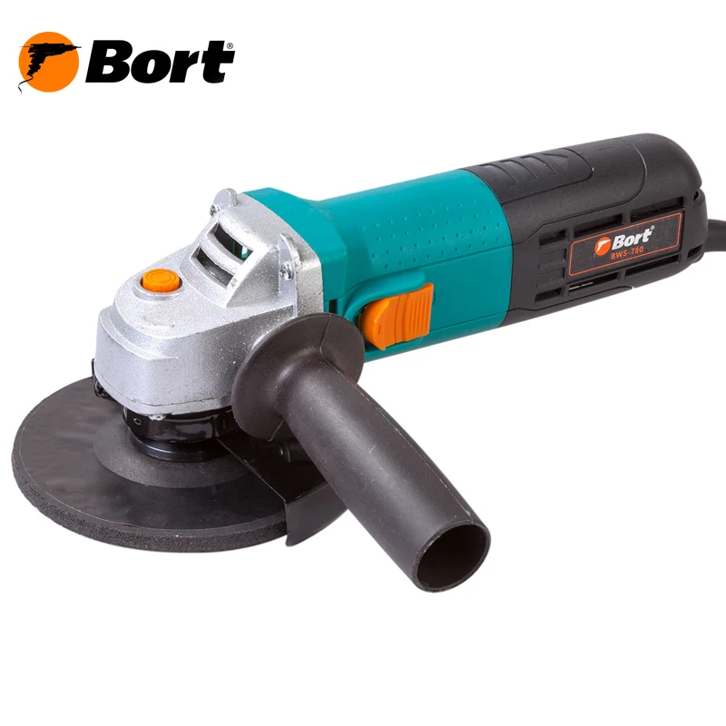 Машина шлифовальная угловая Bort BWS 780 (Мощность Вт диск 125 мм 12000 об/мин холостого