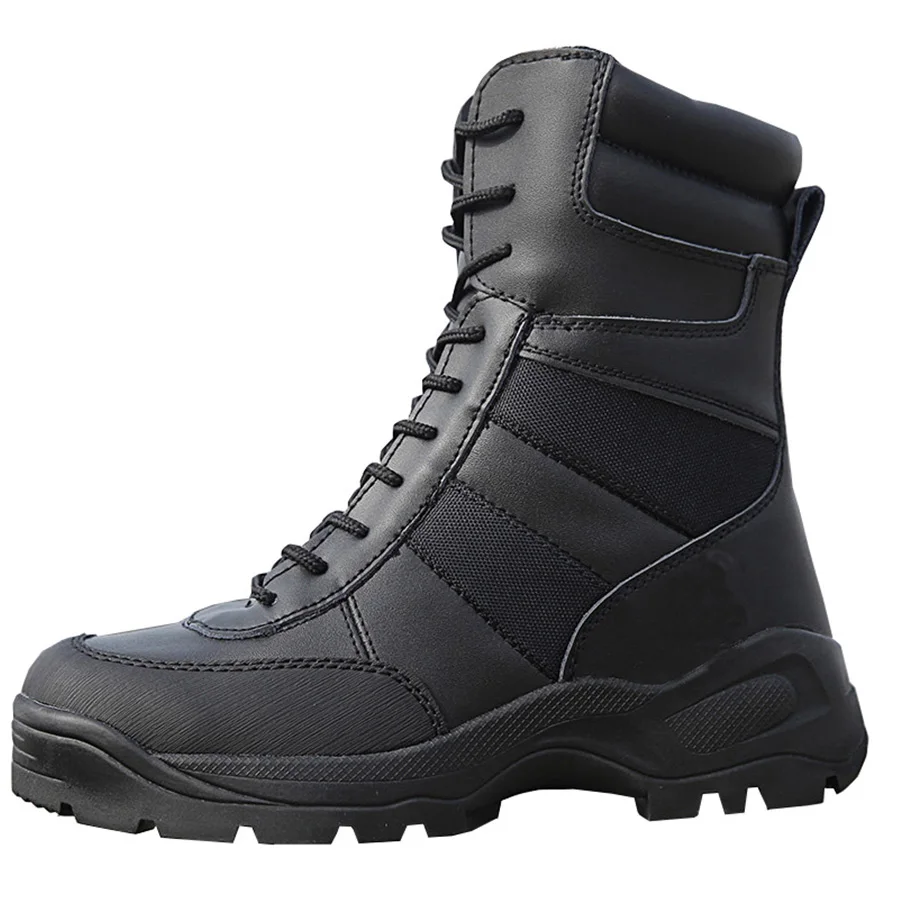Тактический осень Армейские сапоги Для мужчин Bota Masculina Армейская Обувь город мотоботы работы Satety обувь, ботинки, обувь