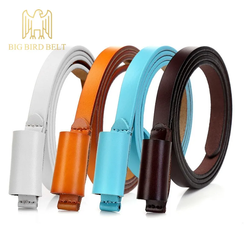 БОЛЬШАЯ ПТИЦА ПОЯСА Ремни для Женщин галстук-бабочка Бинты Сплит Кожа 100%