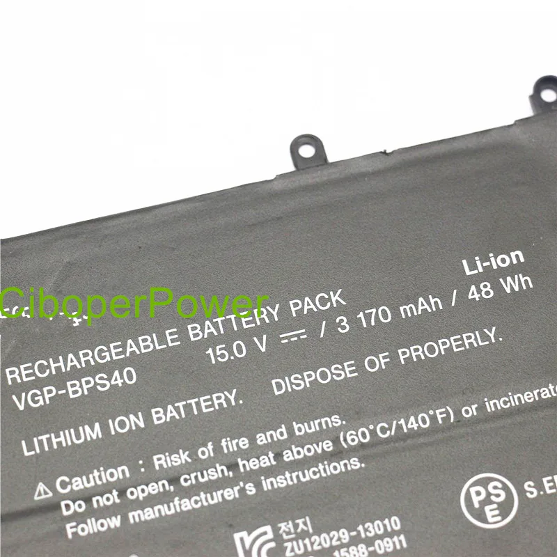 Оригинальная качественная батарея для 15 в 48Wh SVF 15A SVF15N17CXB 14A SVF14N SVF14NA1UL VGP