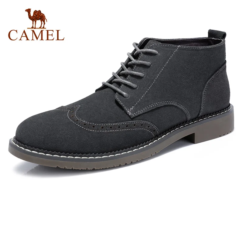 

CAMEL/мужская модельная обувь из натуральной кожи; Мужская деловая замшевая обувь в стиле ретро; Мужская официальная итальянская Свадебная об...