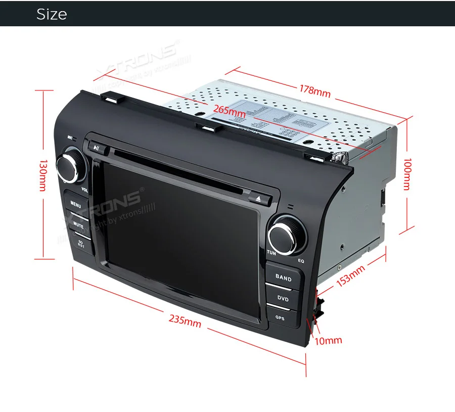 XTRONS " Android 8,1 dvd-плеер автомобиля Радио Стерео gps навигация руль OBD для Mazda 3 2004 2005 2006 2007 2008 2009