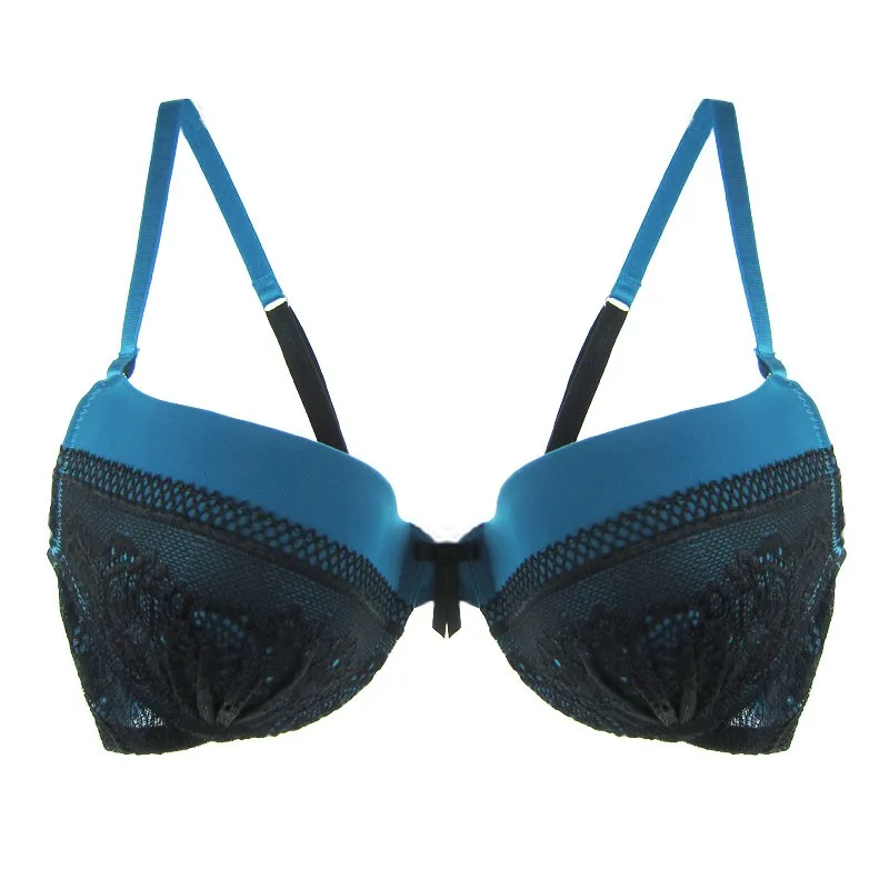 Для женщин бюстгальтер Push up сексуальные кружева Bralette кружевные стринги Для женщин нижнее белье бюстгальтер и краткий набор
