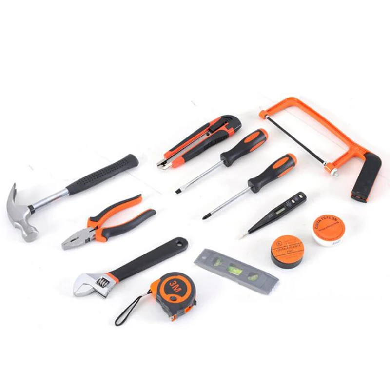 

12pcs Home Household Tool Set Electrician Woodworking Home Repair Tools Kit