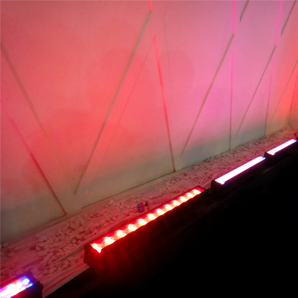 10pcs/lot outdoor washer led 24w 46*46*1000mm pure white/warm white/dmx512 wall rgbw | Лампы и освещение