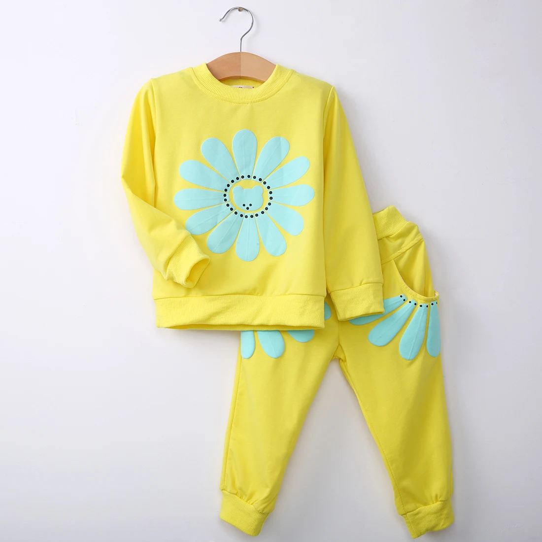 2 шт. детский повседневный комплект одежды с длинным рукавом | Мать и ребенок