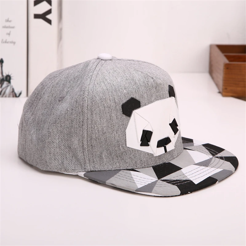 Повседневное быстросохнущая Snapback личность хип-хоп тенденции с рисунком панды