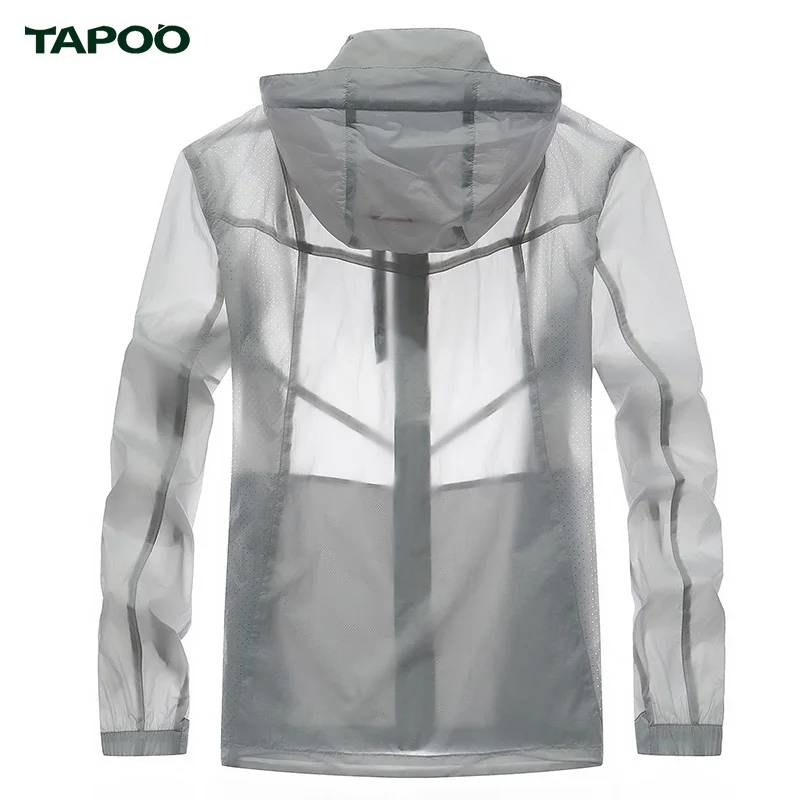 Tapoo Защита от Солнца защиты Для мужчин модная куртка Повседневное ультра тонкие