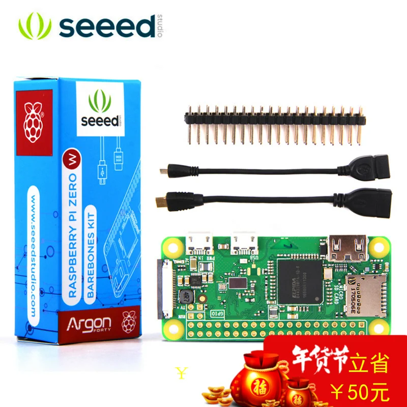 

Seeedstudio Raspberry Pi Zero W набор Barebones