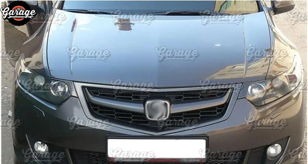 Чехлы для фар Honda Accord 8 2008-2011 пластиковые накладки из АБС-пластика изгиб бровей