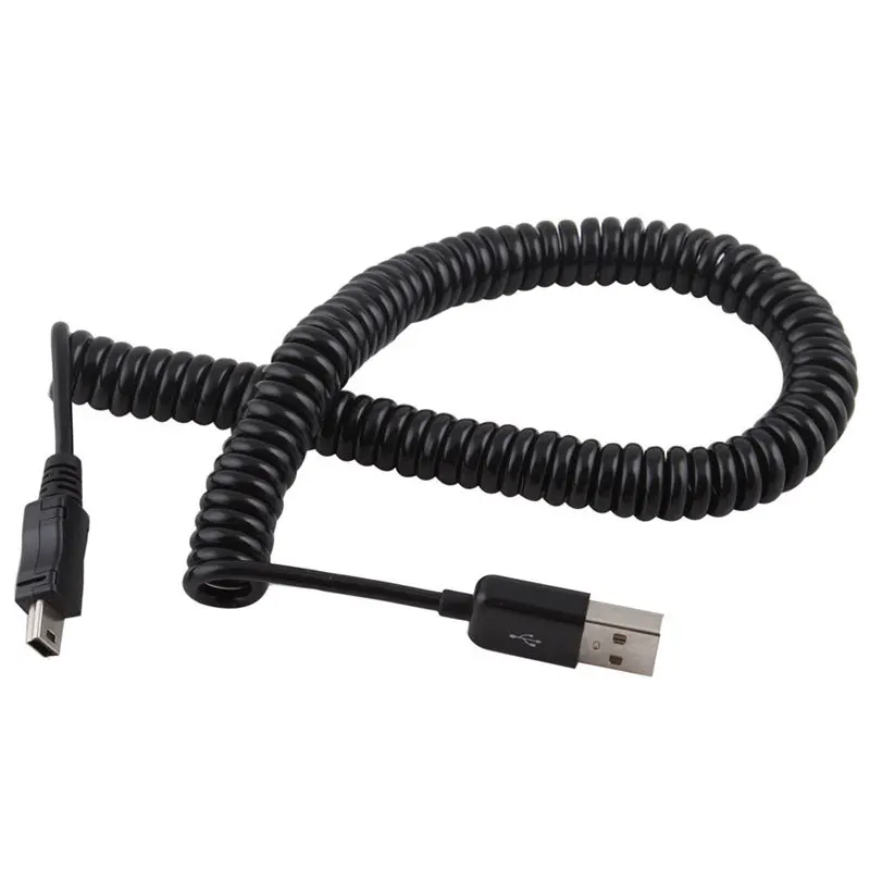 GCR дата кабель витой USB 2.0 mini B 5 pin для быстрой зарядки и синхронизации данных