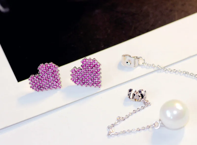 Новинка 2020 серьги из серебра 925 пробы с кристаллами от Swarovski оптовая продажа