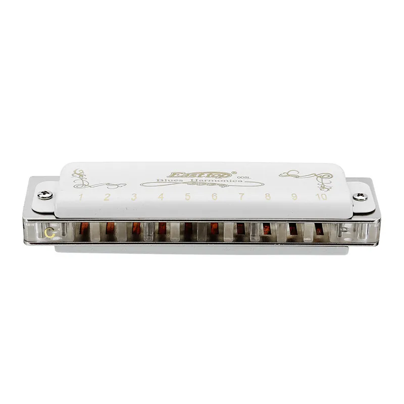 EASTTOP T008L 10 отверстий гармоники 10 отверстий губная гармоника(пластиковая коробка) A C D F GMouth Ogan музыкальный инструмент